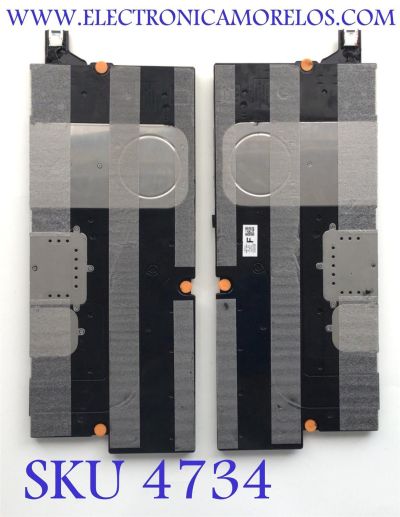 KIT DE BOCINAS (2PZS) SAMSUNG / NUMERO DE PARTE BN96-53041F / 6Ω  10W / PC+ABS,V-1 / NH-1017D / E115797 / C51G21SV36 / BN9653041F / 53041F / NUMERO DE PANEL CY-TA085FMAV1H / MODELO QN85QN90 / QN85QN90AAFXZA AB03